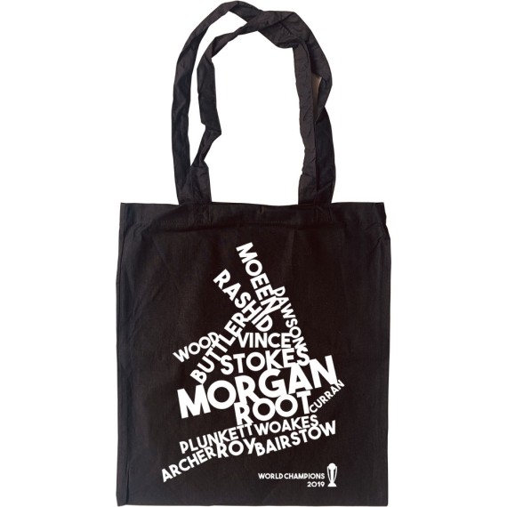 England and Wales: 2019 Cricket World Champions Tote Bag