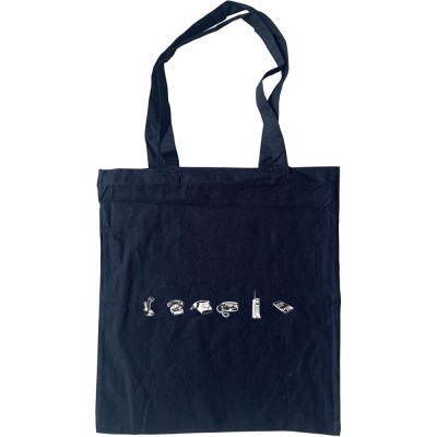 The Evolution of Telephones Tote Bag