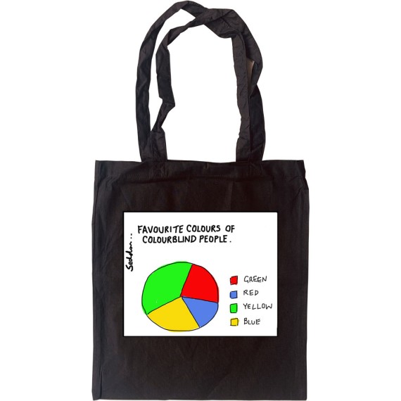 Favourite Colours Of Colourblind People Tote Bag