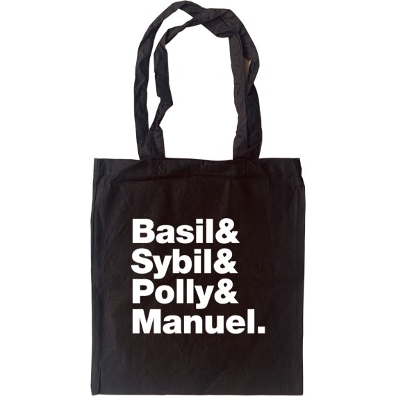 Fawlty Towers Line-Up Tote Bag