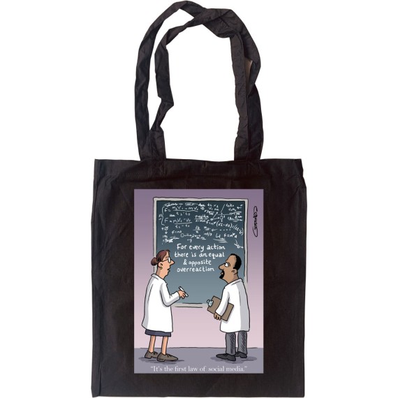 The First Rule of Social Media Tote Bag