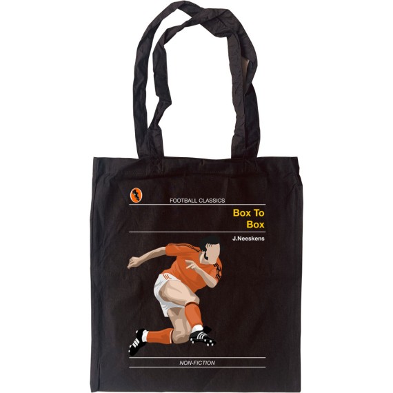 Football Classics: Box To Box by Johan Neeskens Tote Bag