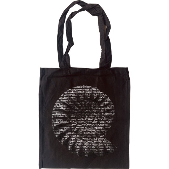 Typographic Fossil Tote Bag