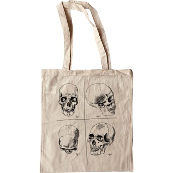 Four Studies of a Human Skull Tote Bag