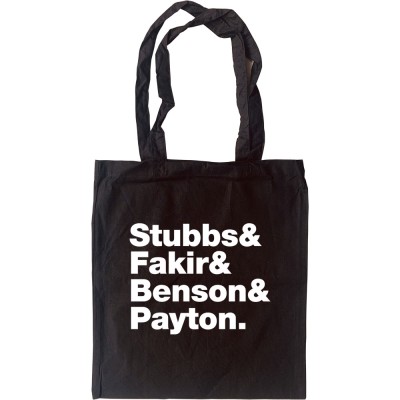 Four Tops Line-Up Tote Bag