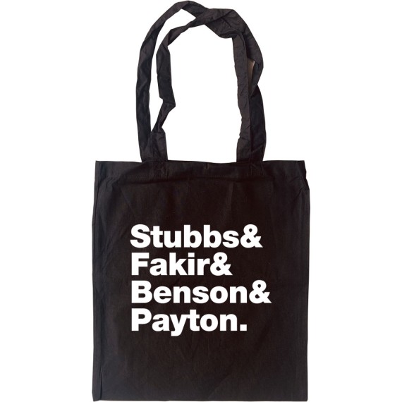 Four Tops Line-Up Tote Bag
