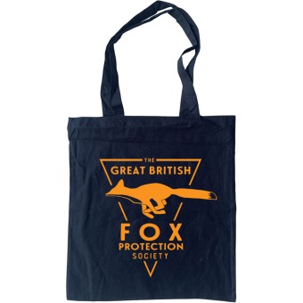 The Great British Fox Protection Society Tote Bag