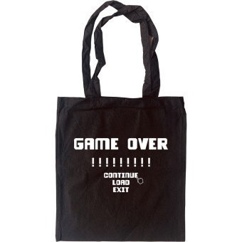 Game Over Tote Bag