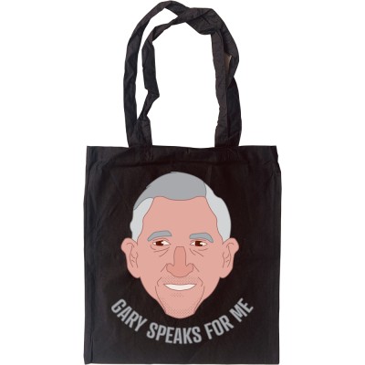 Gary Speaks For Me Tote Bag