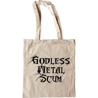 Godless Metal Scum Tote Bag