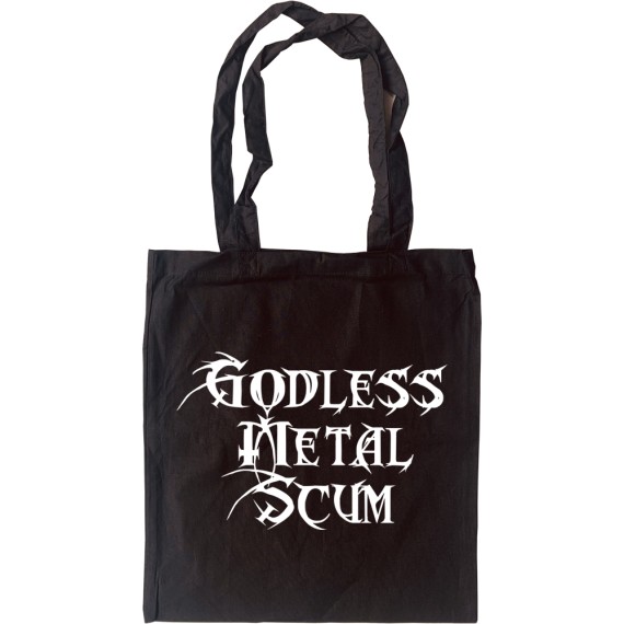 Godless Metal Scum Tote Bag