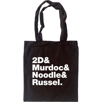 Gorillaz Line-Up Tote Bag