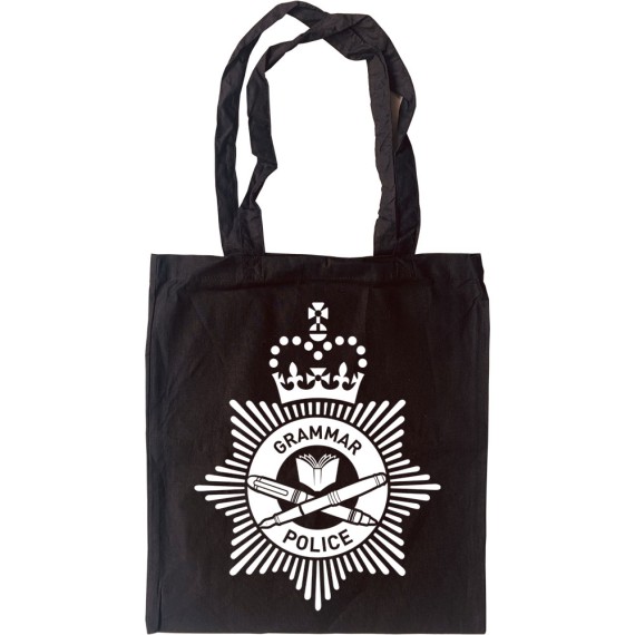Grammar Police Tote Bag