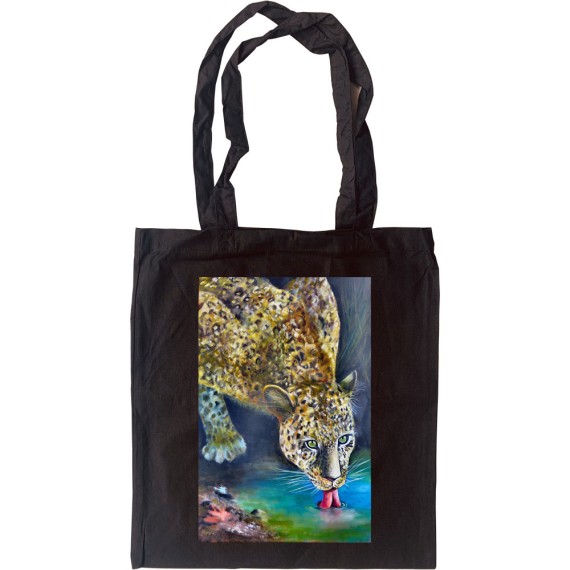 Leopard by Hadrian Richards Tote Bag