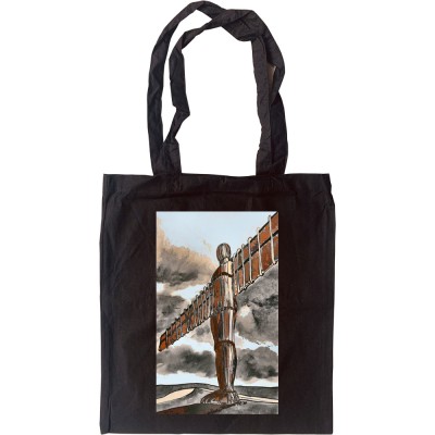 The Angel Of The North Tall And Proud by Hadrian Richards Tote Bag