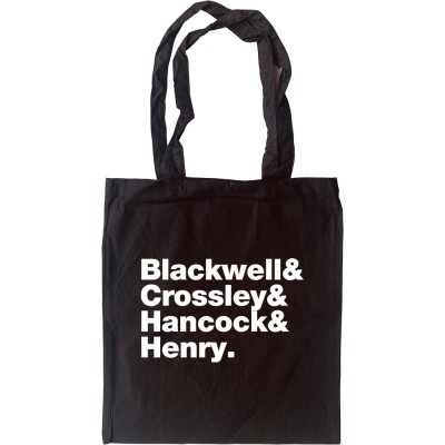 Half Man Half Biscuit Line-Up Tote Bag