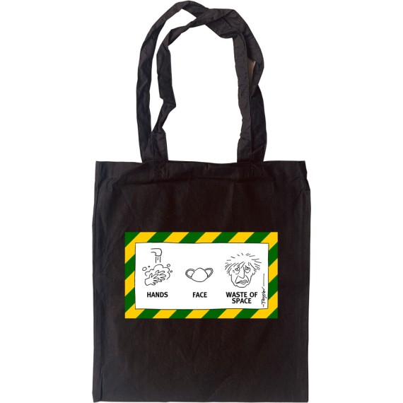 Hands; Face; Waste Of Space Tote Bag