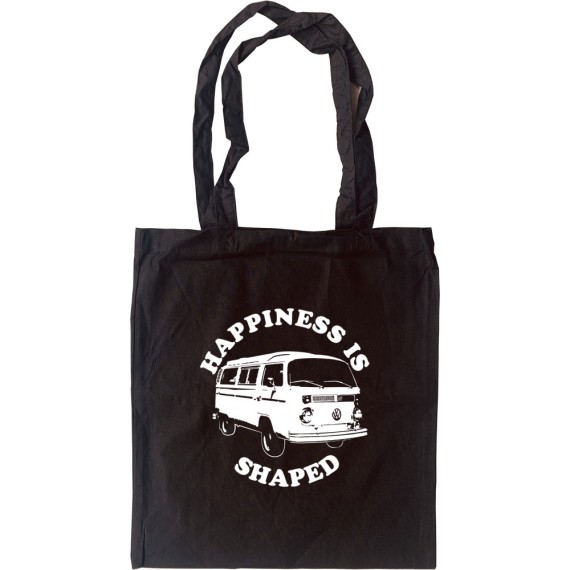 Happiness Is Camper Shaped Tote Bag