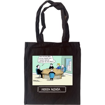 Hidden Agenda Tote Bag