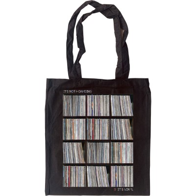 It's Not Hoarding If It's Vinyl Tote Bag