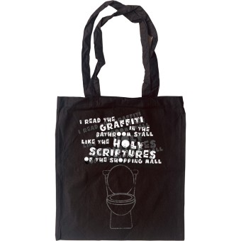 Holy Scriptures Of The Shopping Mall Tote Bag