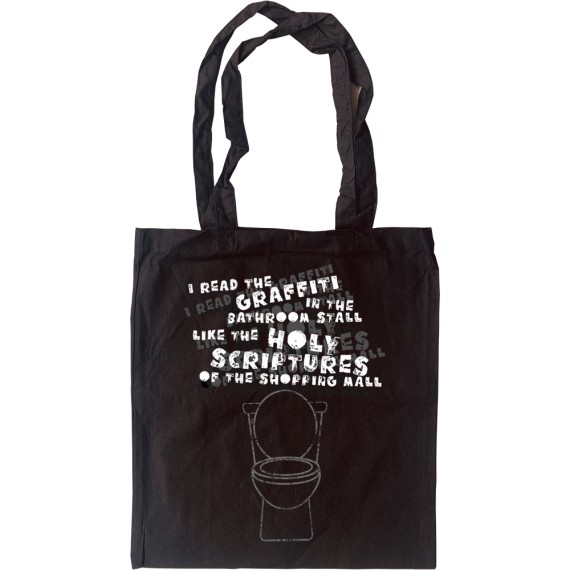 Holy Scriptures Of The Shopping Mall Tote Bag