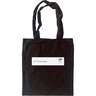 I'm Not A Robot Tote Bag