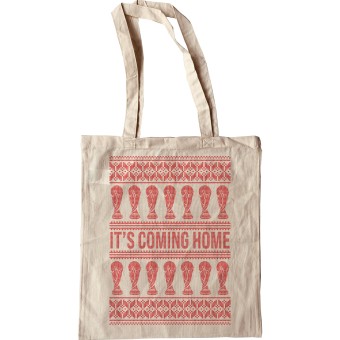 It's Coming Home Christmas Jumper Tote Bag