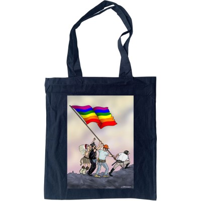 Iwo Jima Pride Flag Tote Bag