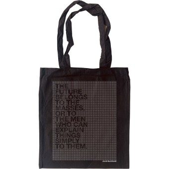 Jacob Burckhardt Tote Bag