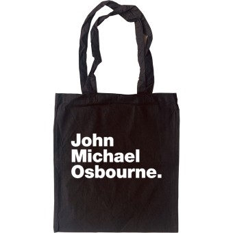 John Michael Osbourne Tote Bag