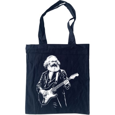 Karl Marx Guitarist Tote Bag