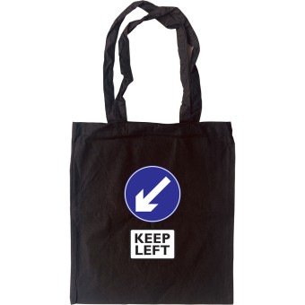 Keep Left Tote Bag