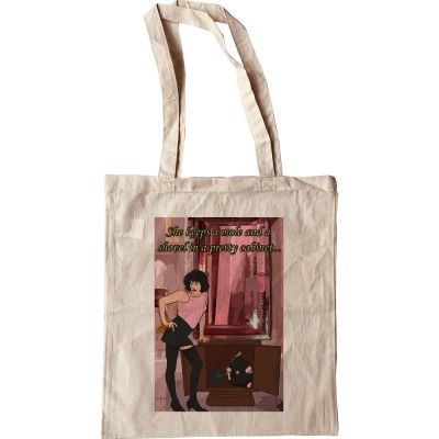 She Keeps A Mole And A Shovel In A Pretty Cabinet Tote Bag