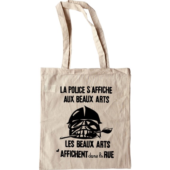 La Police S'Affiche Aux Beaux Arts... Tote Bag