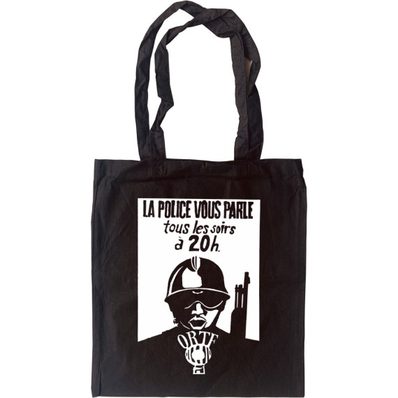 La Police Vous Parle Tous Les Soirs � 20h Tote Bag
