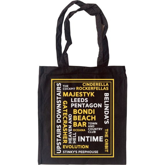 Leeds Nightclubs Tote Bag