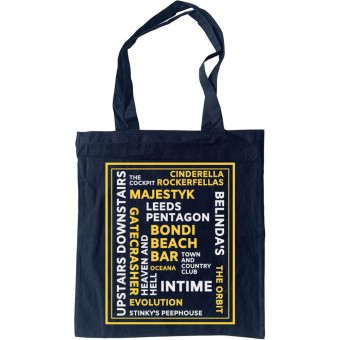 Leeds Nightclubs Tote Bag