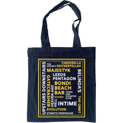 Leeds Nightclubs Tote Bag