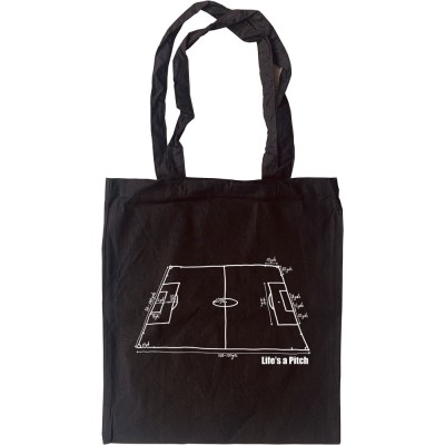 Life's A Pitch (Football) Tote Bag