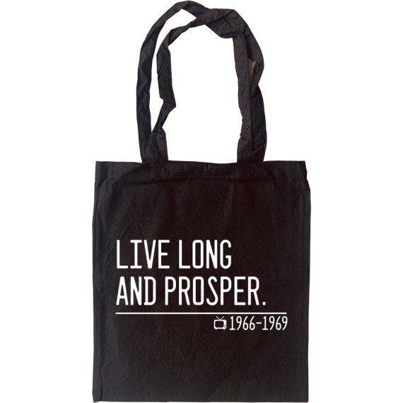 Live Long and Prosper Tote Bag