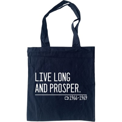 Live Long and Prosper Tote Bag