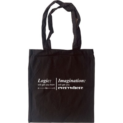 Logic and Imagination Tote Bag