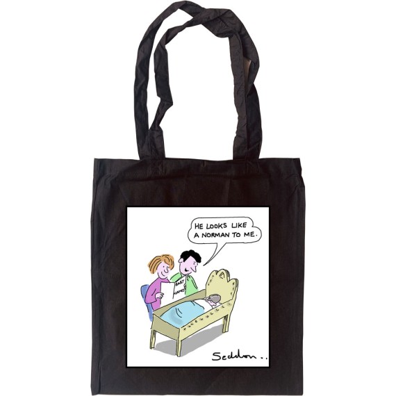 He Looks Like A Norman Tote Bag