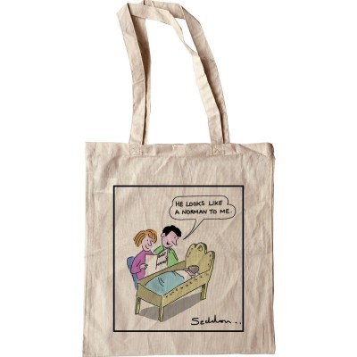 He Looks Like A Norman Tote Bag