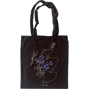 Munros Map Tote Bag
