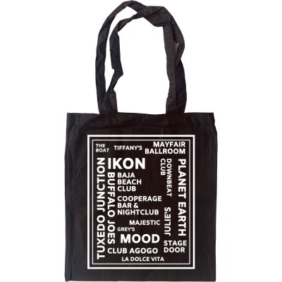 Newcastle Nightclubs Tote Bag