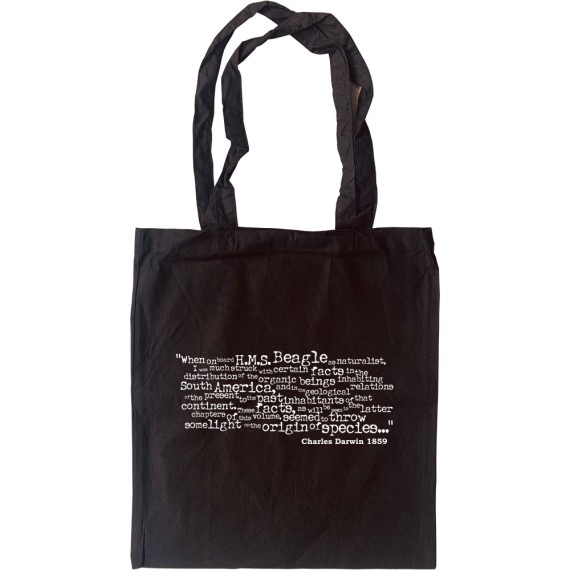 On The Origin Of Species Opening Lines Tote Bag