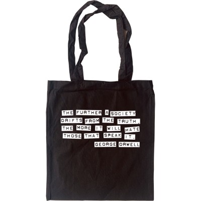 George Orwell "Truth" Quote Tote Bag