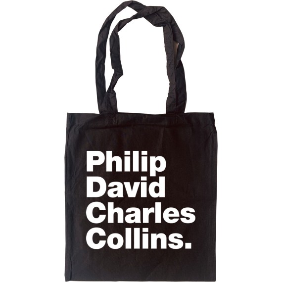 Philip David Charles Collins Tote Bag
